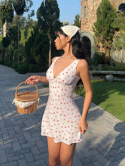 Summer Bodycon Mini Dress for Women Elegant Clothes Birthday Party Vacation