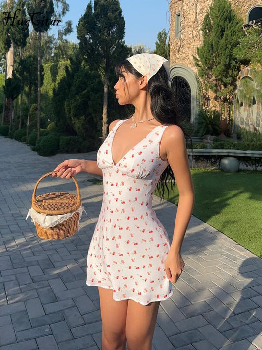 Summer Bodycon Mini Dress for Women Elegant Clothes Birthday Party Vacation