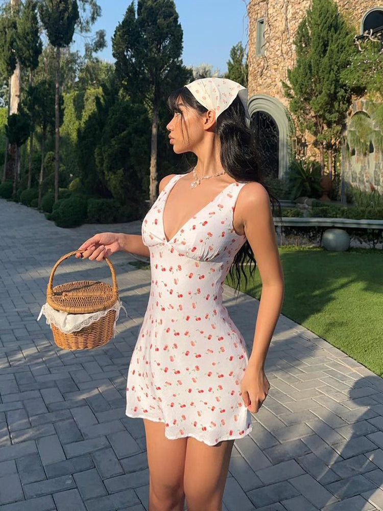 Summer Bodycon Mini Dress for Women Elegant Clothes Birthday Party Vacation