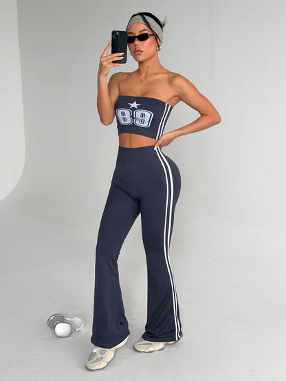 Seamless Yoga Set Women High Waisted Leggings Workout Set Breathable Activewear