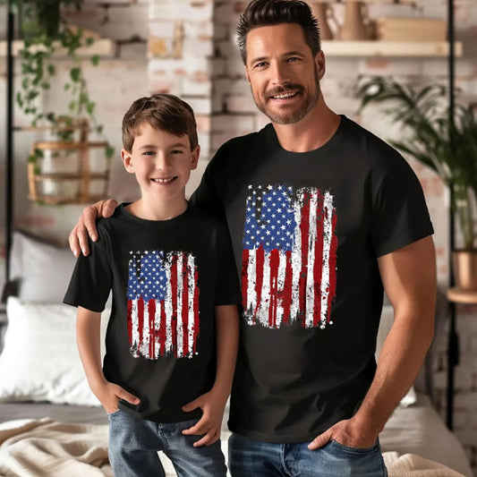 American Flag Comfort Colors Shirt Men Patriotic