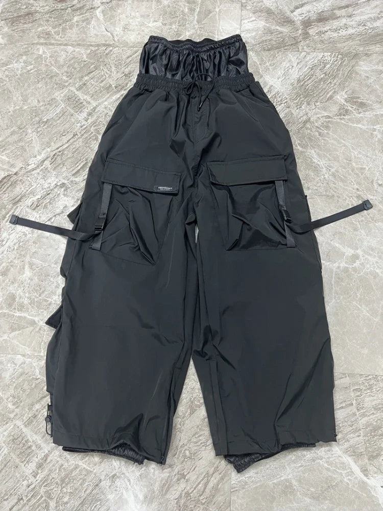 Waterproof Thermal Snow Pants, Oversized Fit for Men and Women, Breathable Ski Pants, Winter Snowboarding Pants